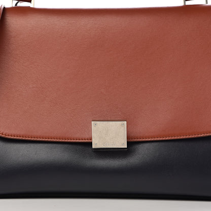 Celine Smooth Calfskin Small Tri-Color Trapeze Pale Blue 9 of 9