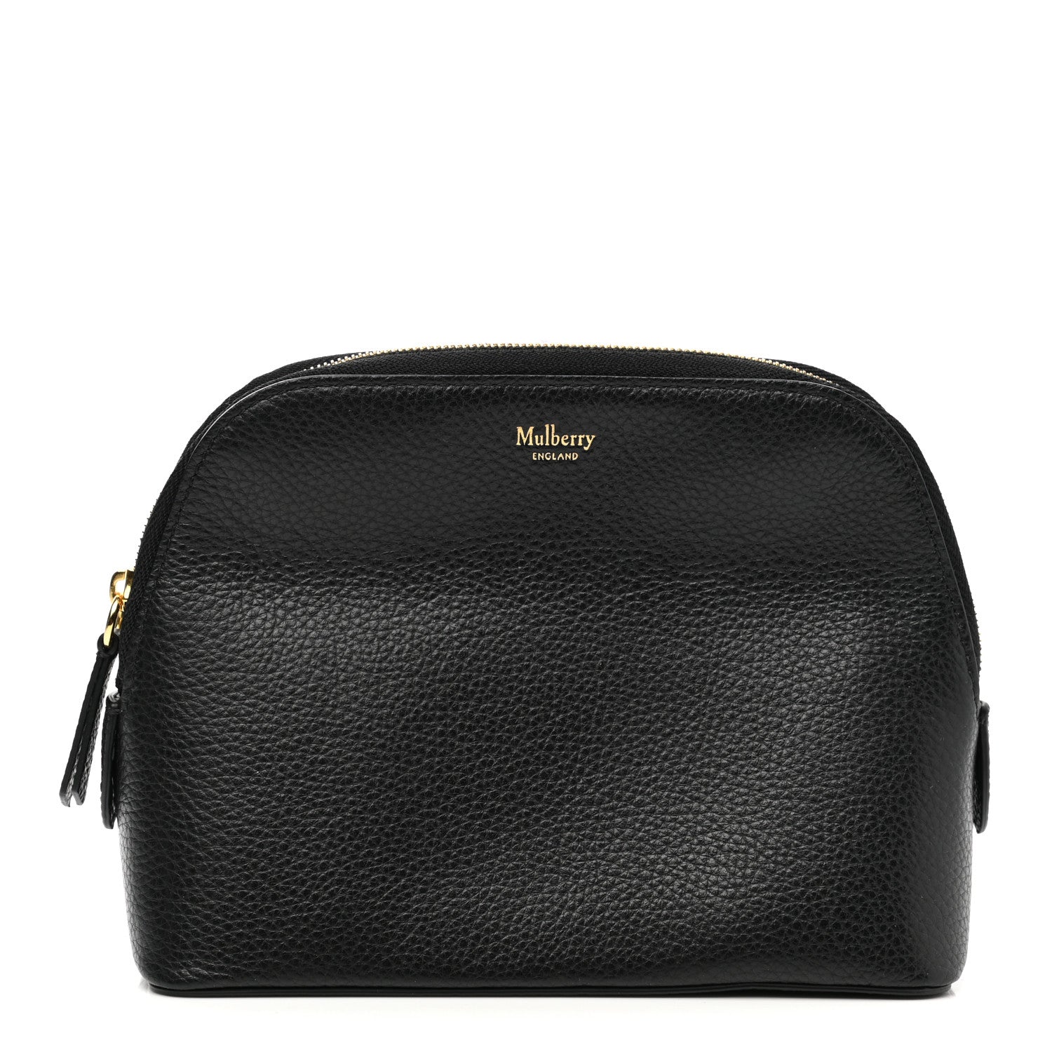 Mulberry Small Classic Grain Continental Cosmetic Pouch Black 1 of 7