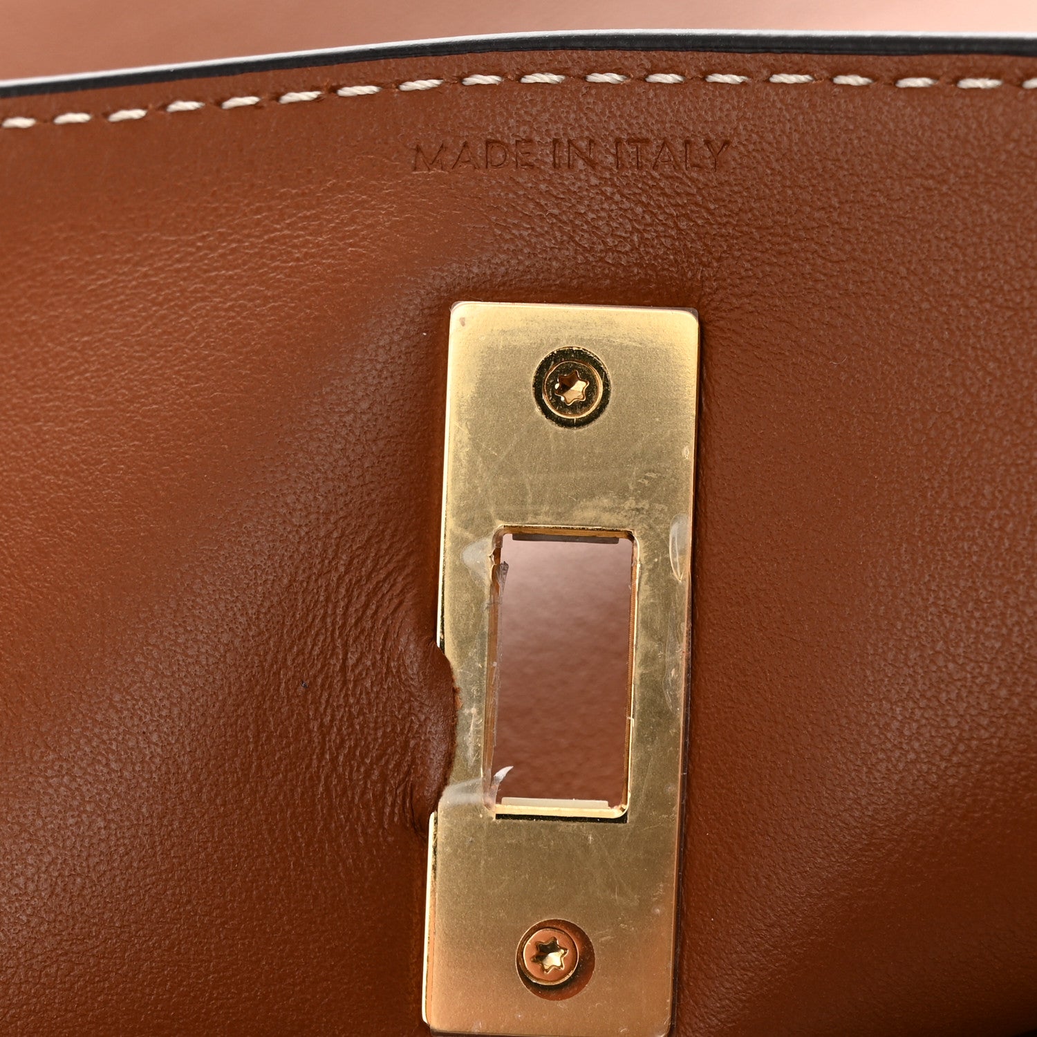 Celine Smooth Calfskin Bucket 16 Bag Tan 12 of 13