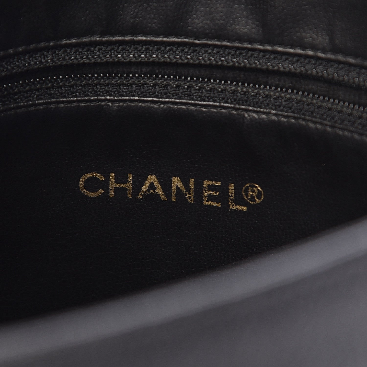 Chanel Caviar CC Shoulder Bag Black 6 of 10