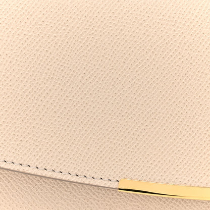 Salvatore Ferragamo Hammered Calfskin Mini Gancini Icona Bag Beige 7 of 12