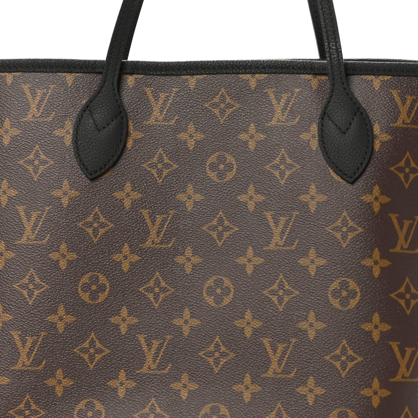 Monogram Calfskin Neo Neverfull Inside Out MM Black