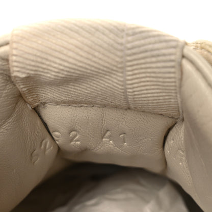 Gucci Calfskin Logo Womens Rhyton Sneakers 41 Ivory 10 of 14