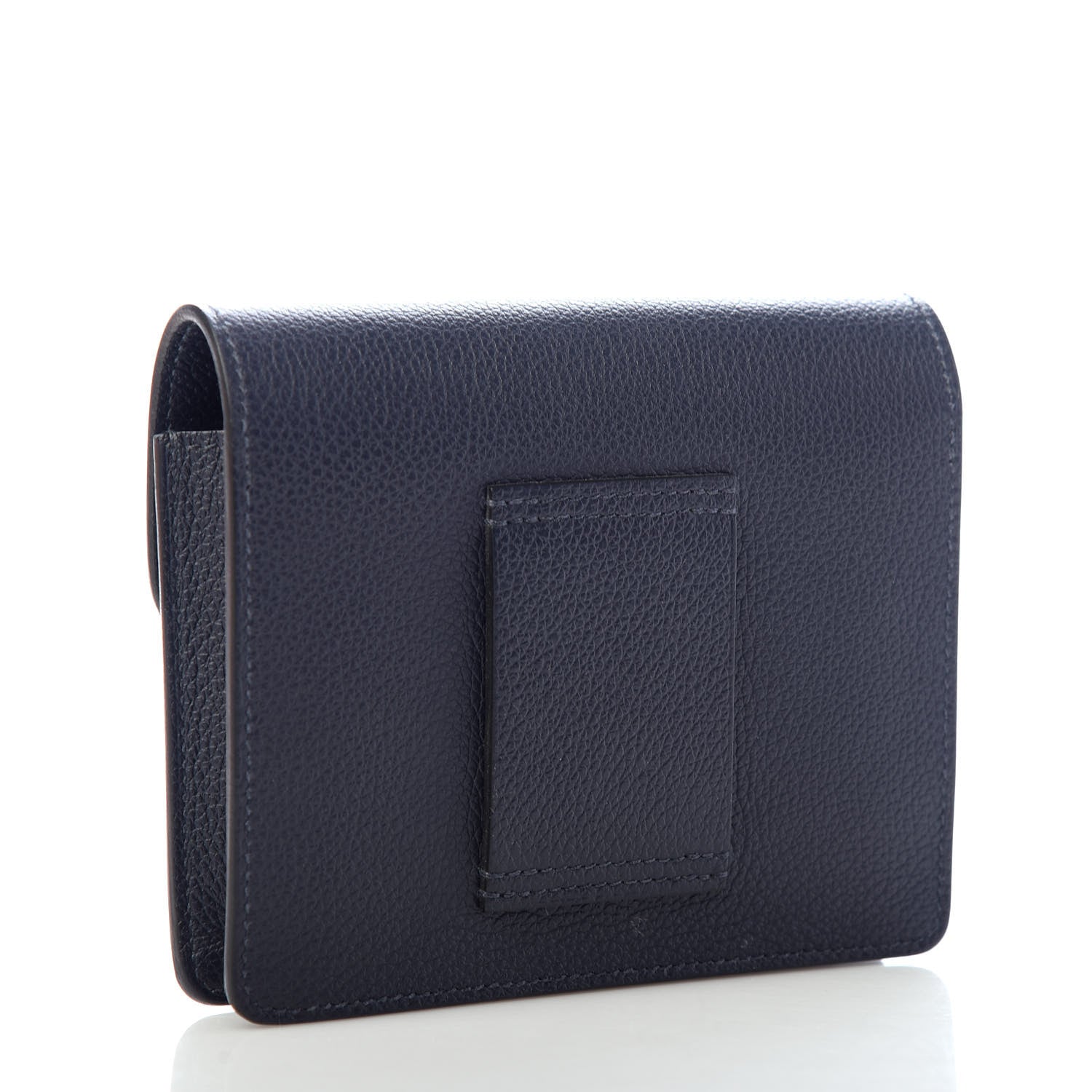 Hermes Evercolor Roulis Slim Wallet Bleu Nuit 4 of 7