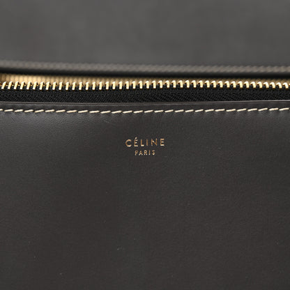 Celine Smooth Calfskin Medium Edge Shoulder Bag Grey 6 of 16