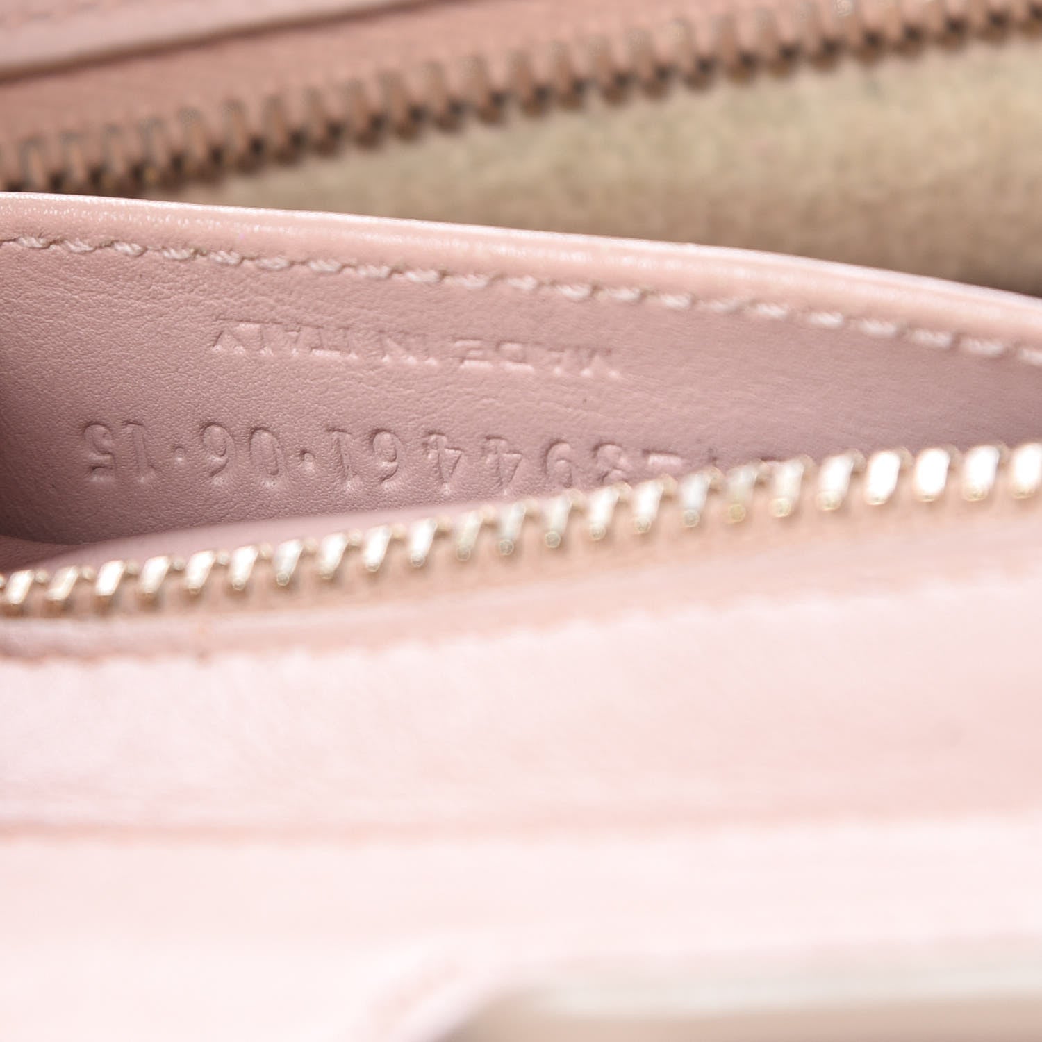 Saint Laurent Calfskin Small Monogram Cabas Pale Blush 7 of 11