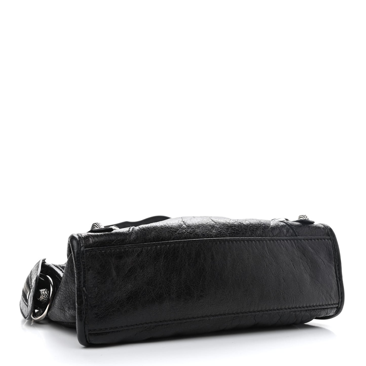 Agneau Giant 12 Silver Hardware Mini City Black