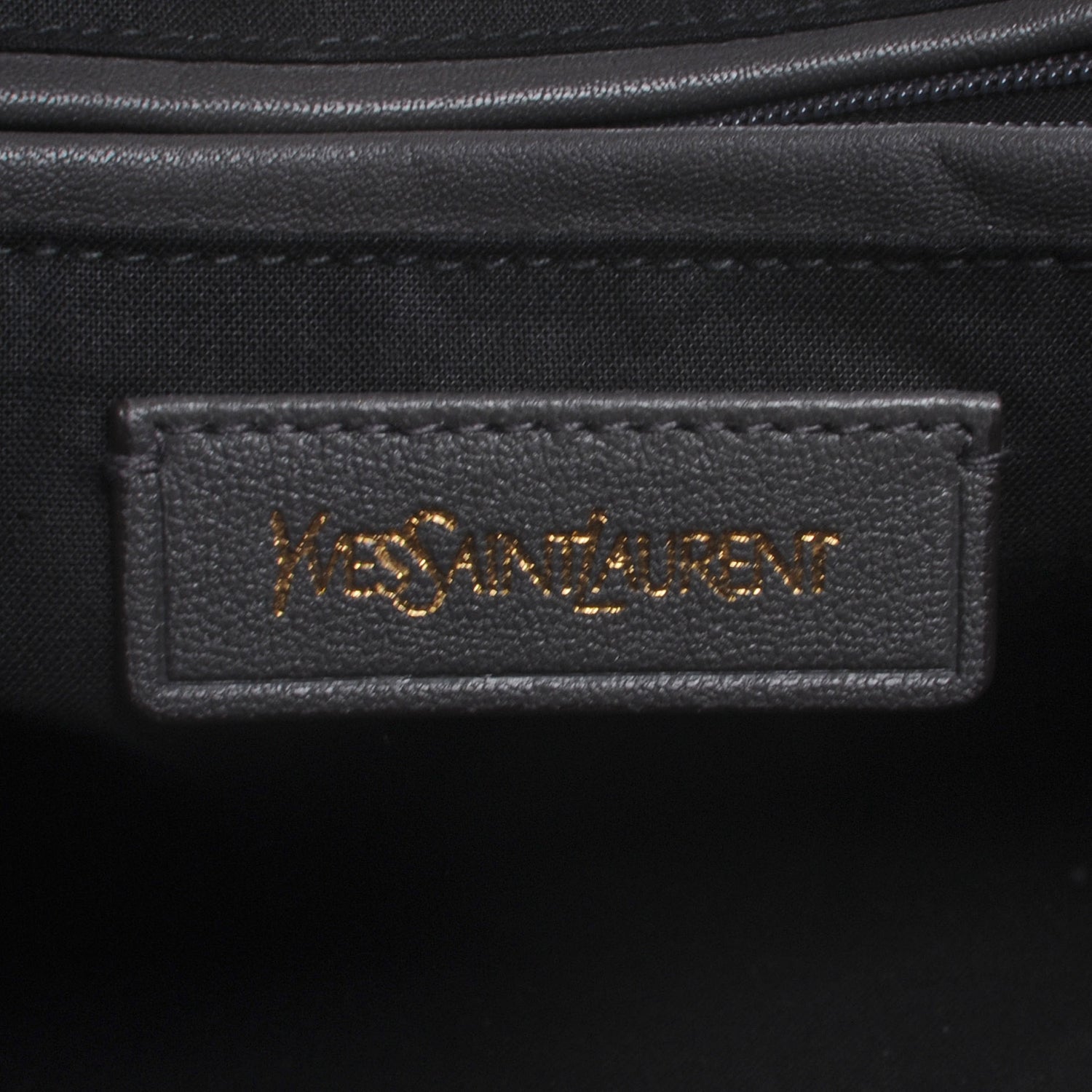 Saint Laurent Leather Medium Cabas Chyc Grey 7 of 8