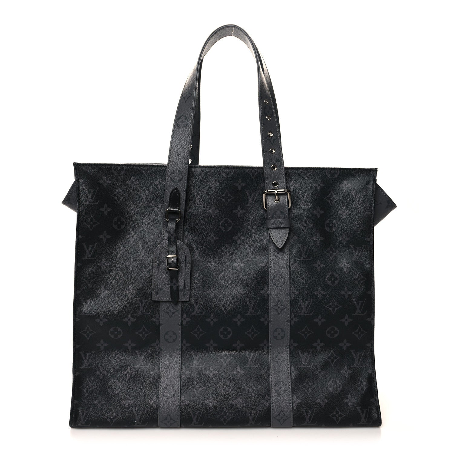 Louis Vuitton Monogram Eclipse Cabas Zippe GM Black 1 of 14