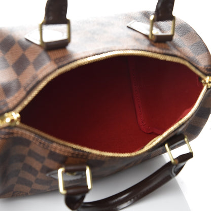 Louis Vuitton Damier Ebene Speedy Bandouliere 25 6 of 8