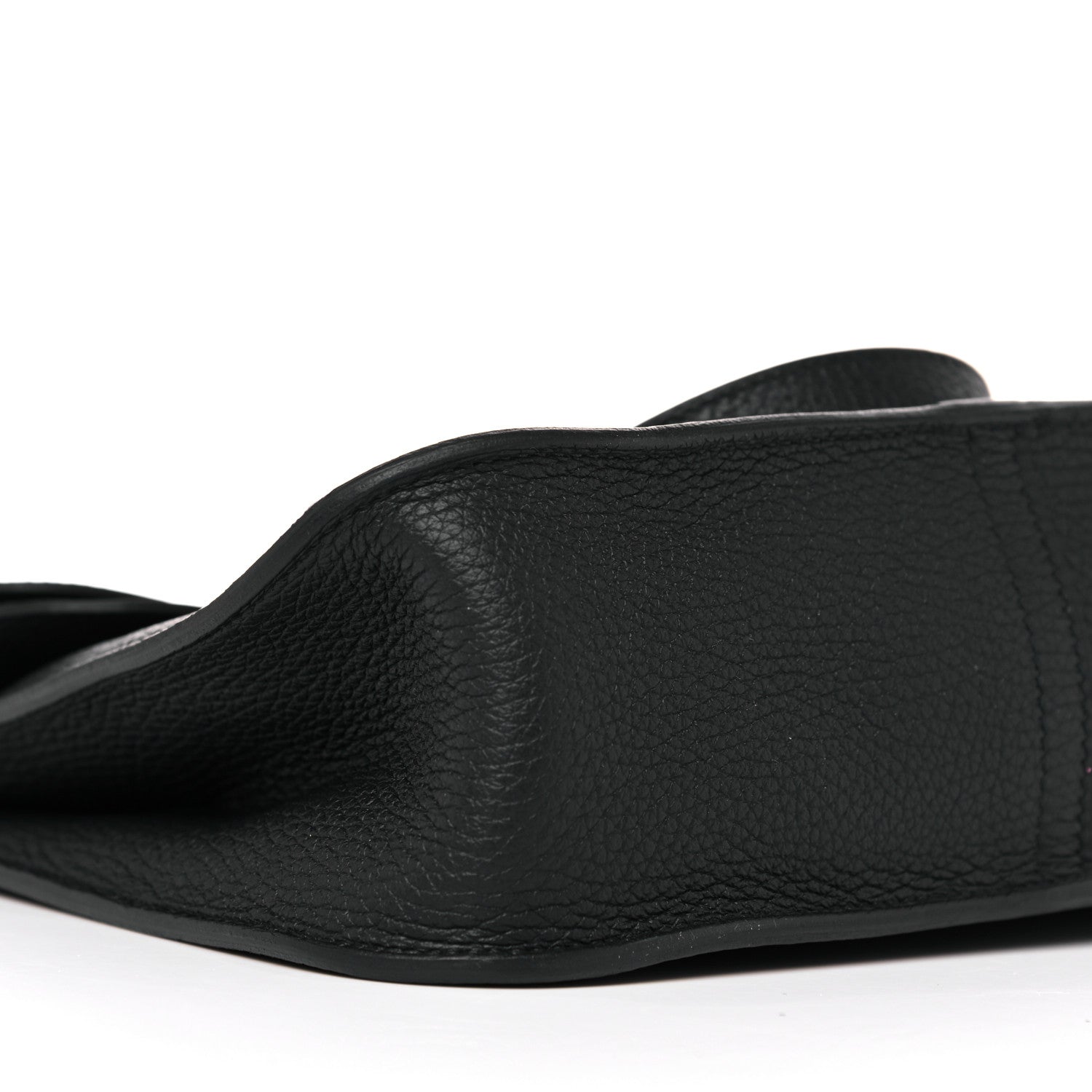 Hermes Taurillon Clemence Halzan 25 Black 6 of 11