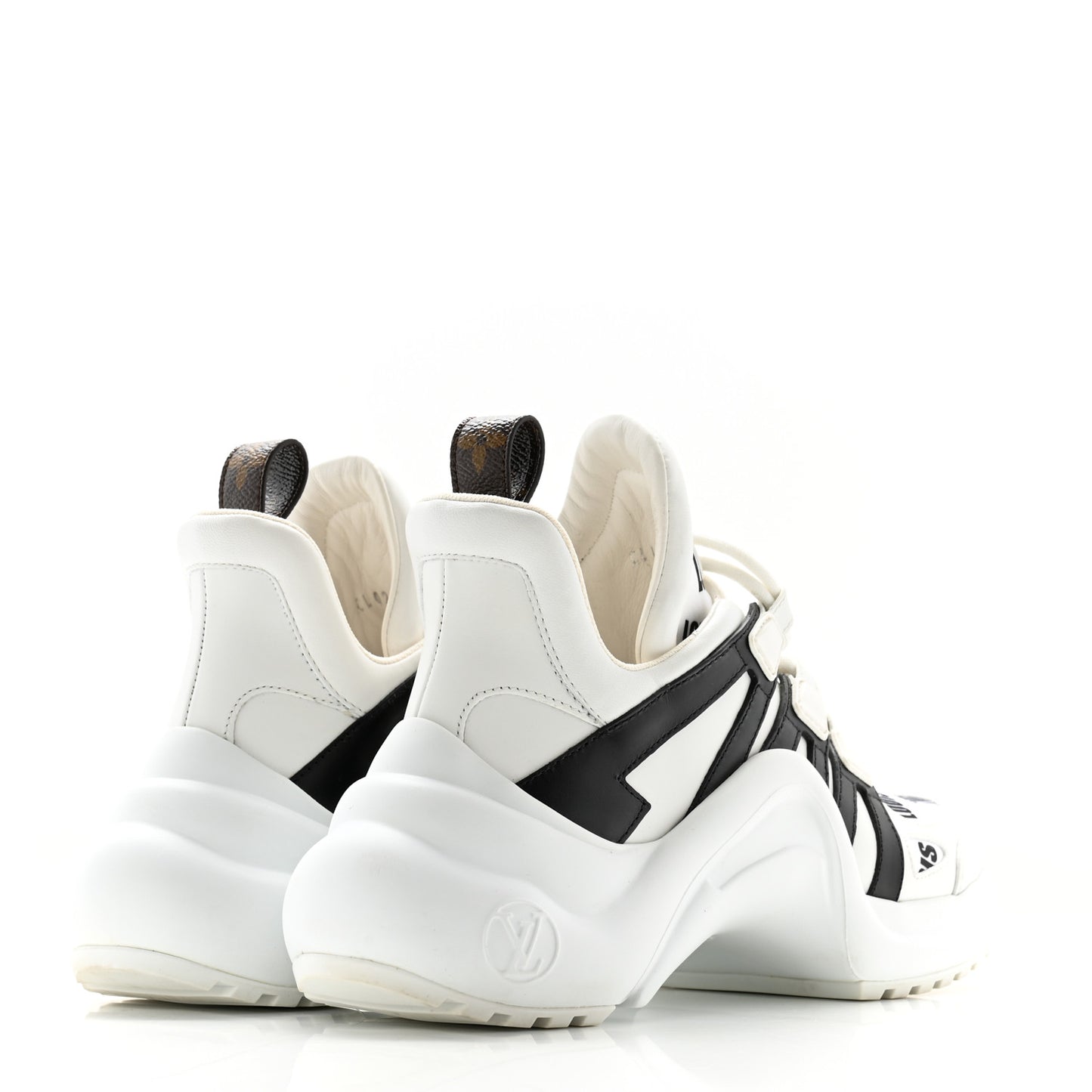 Patent Monogram LV Archlight Sneakers 36 White