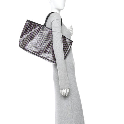 Goyard Goyardine Saint Louis Claire Voie PM Black Purple 2 of 9