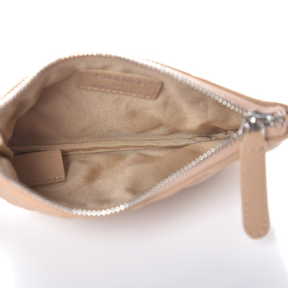 Chanel Caviar Quilted Small Cosmetic Case Beige 5 of 8