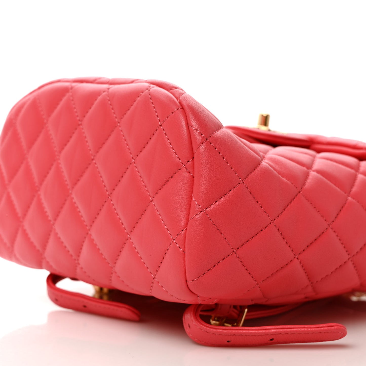 Lambskin Quilted Mini Urban Spirit Backpack Pink
