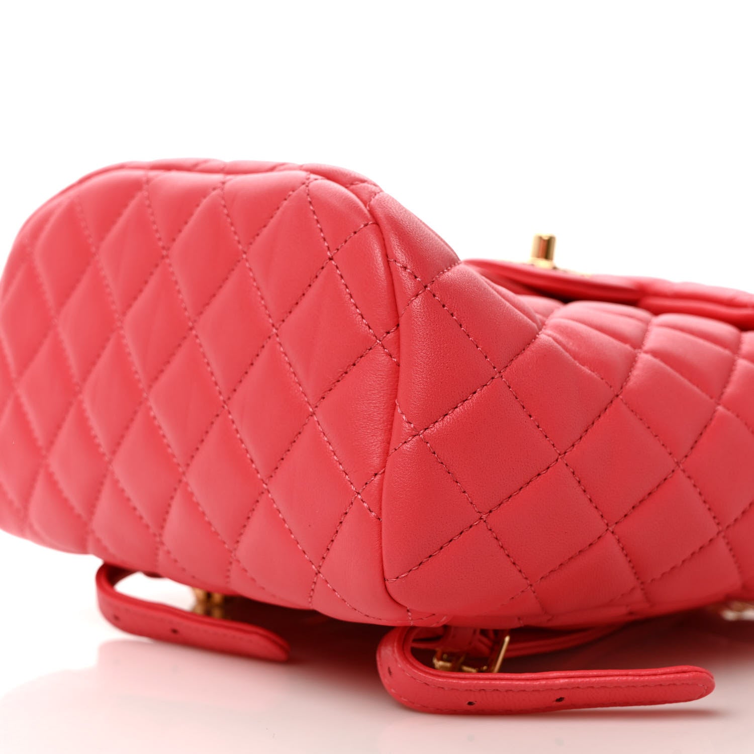Chanel Lambskin Quilted Mini Urban Spirit Backpack Pink 9 of 9
