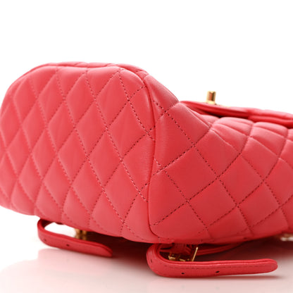 Chanel Lambskin Quilted Mini Urban Spirit Backpack Pink 9 of 9