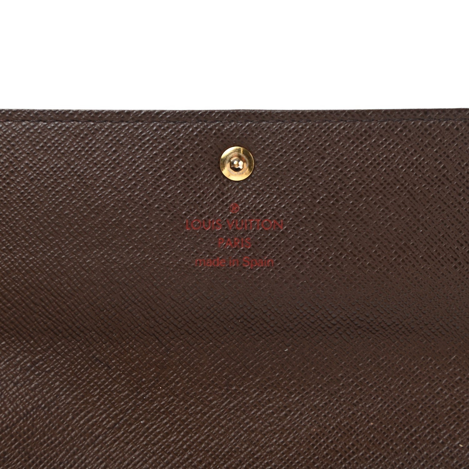 Louis Vuitton Damier Ebene Sarah Wallet 6 of 10