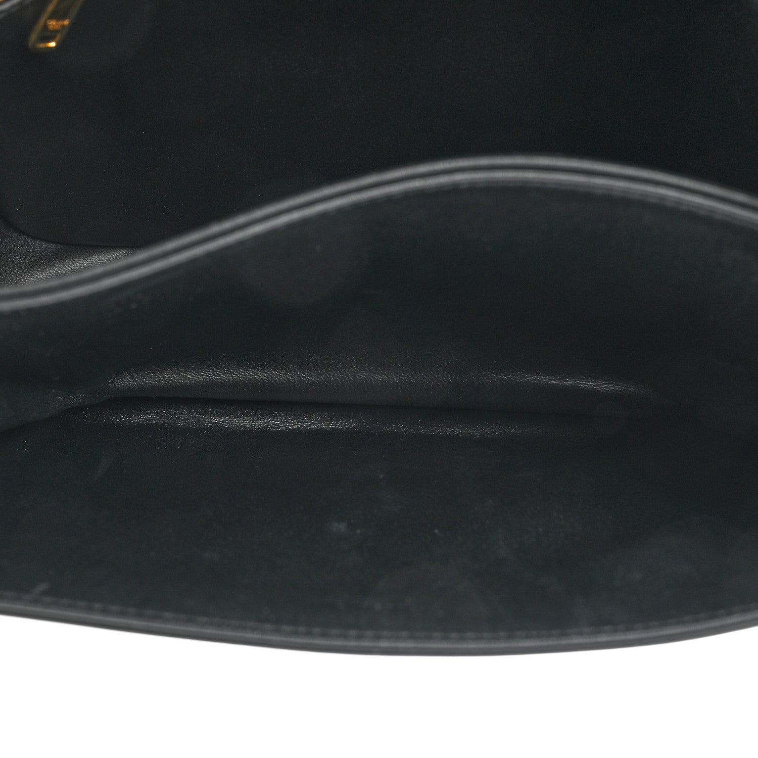 Celine Shiny Calfskin Medium Triomphe Black 5 of 12