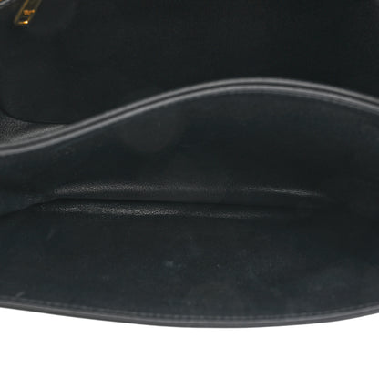 Celine Shiny Calfskin Medium Triomphe Black 5 of 12