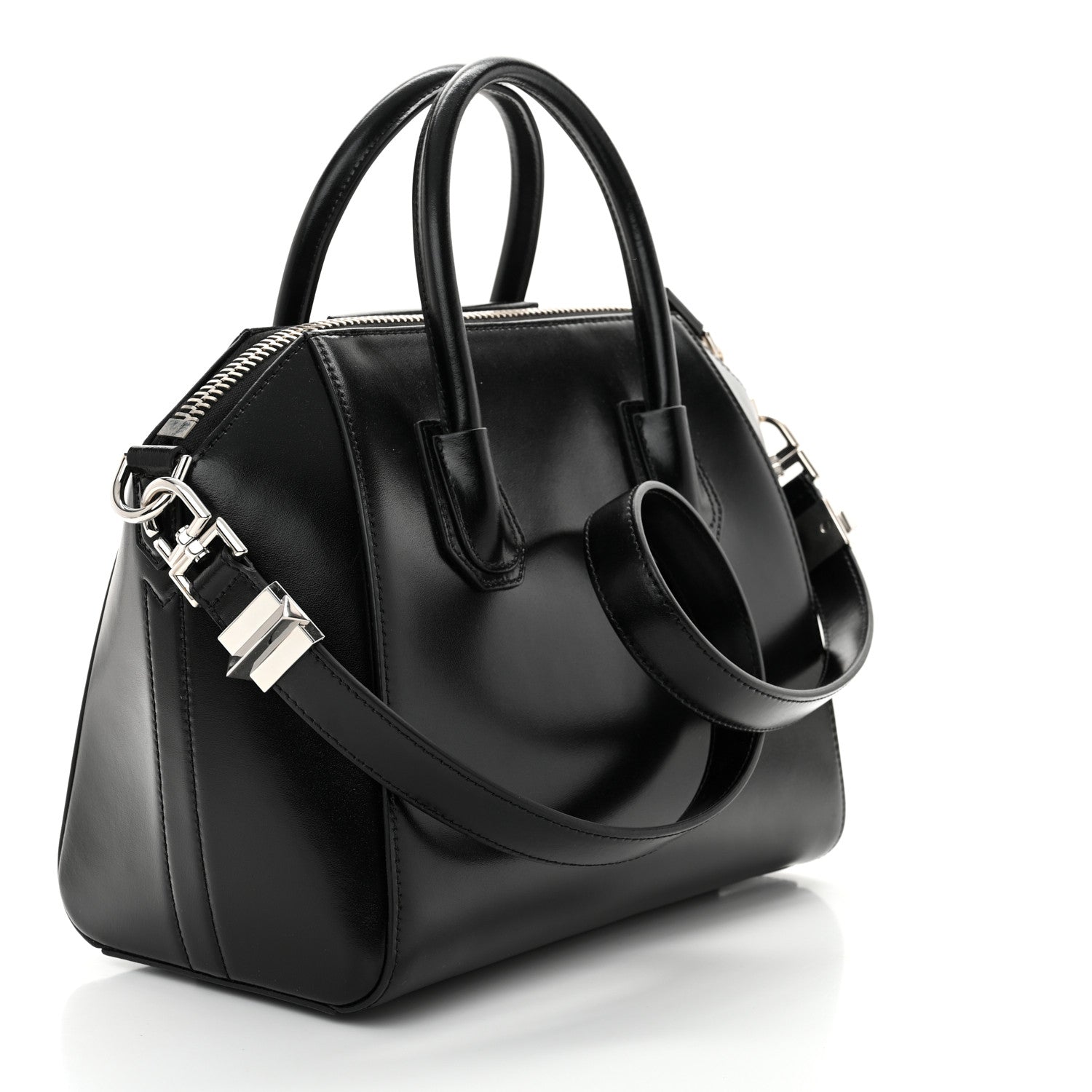 Givenchy Shiny Lord Calfskin Small Antigona Black 3 of 10