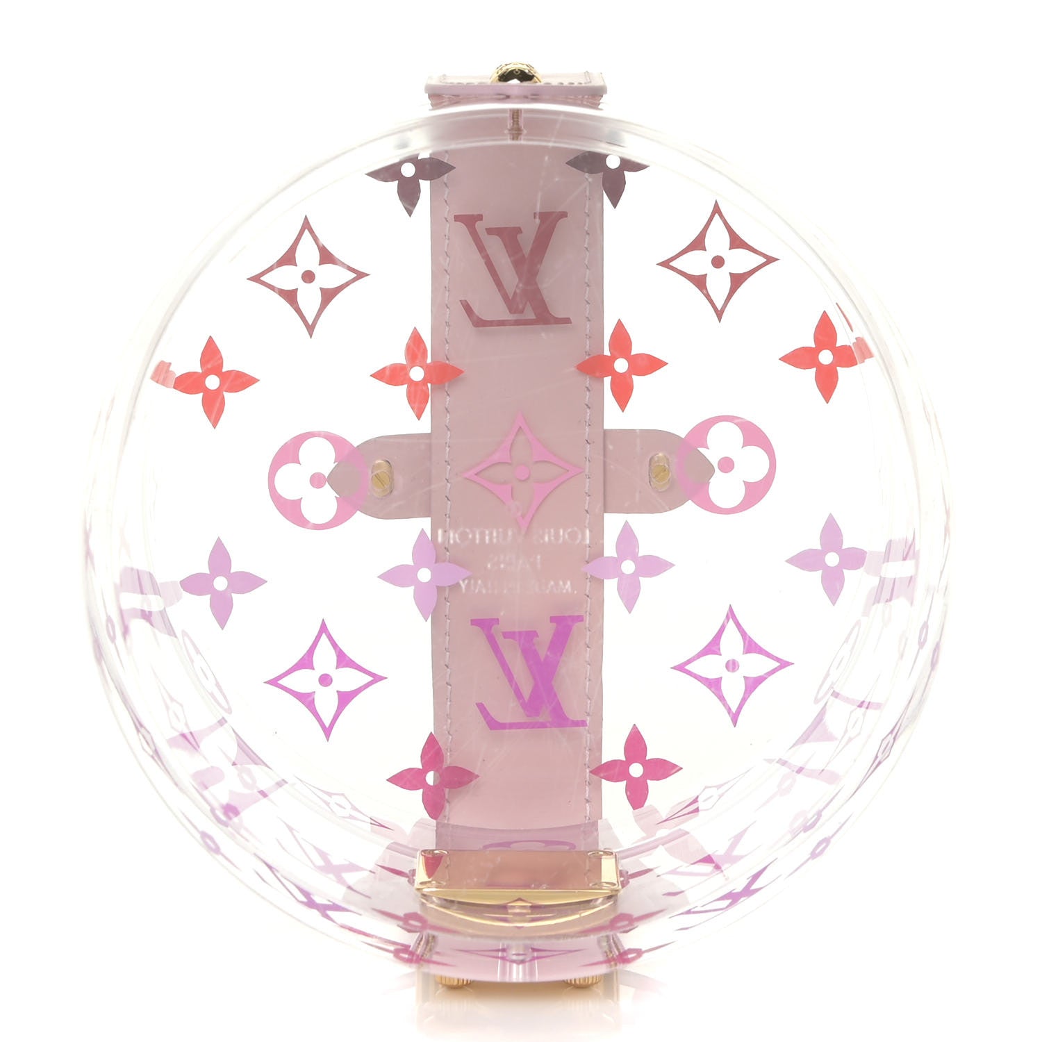 Louis Vuitton Transparent Plexiglass Box Scott Rose Ballerine 6 of 6