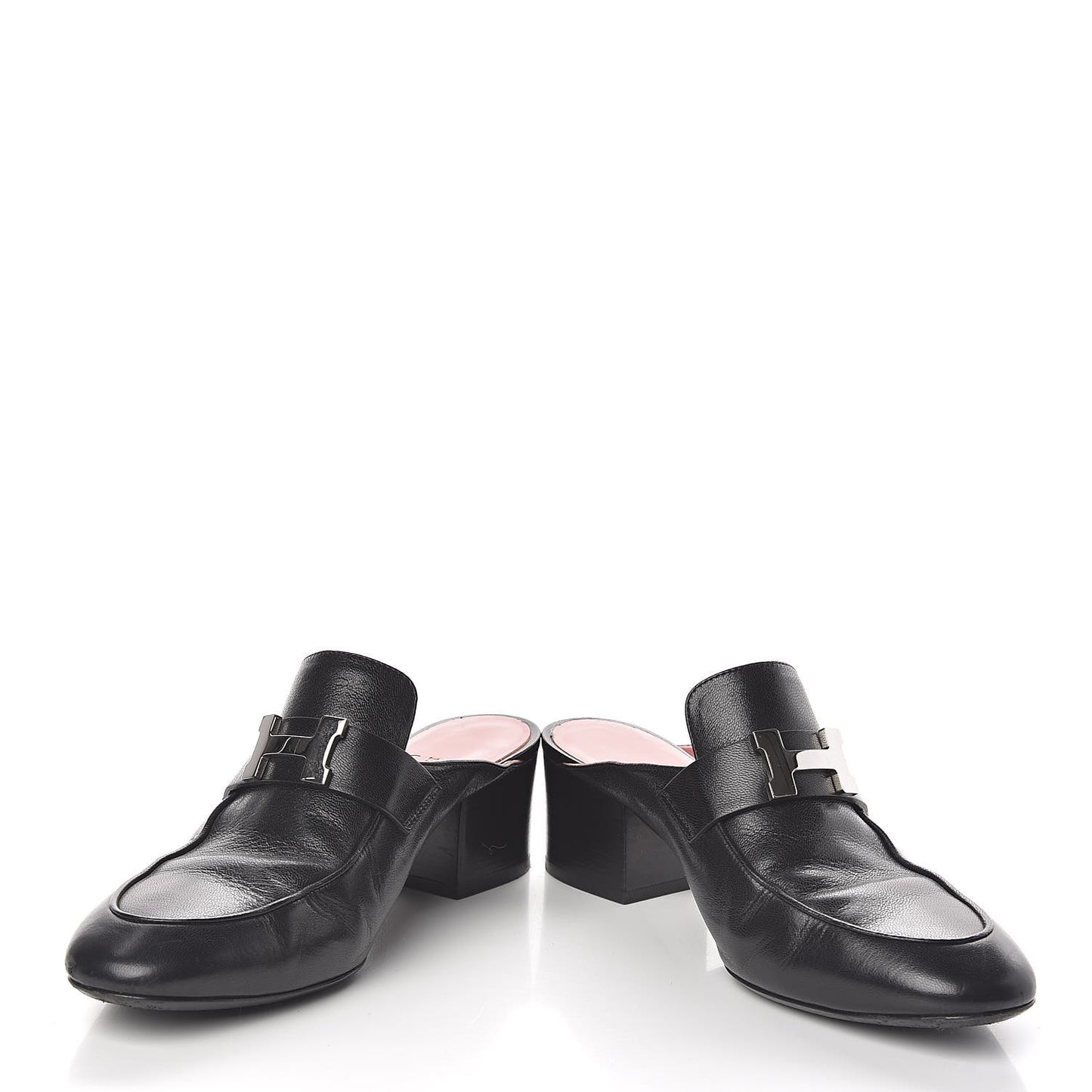 Goatskin Paradis Mules 37 Black