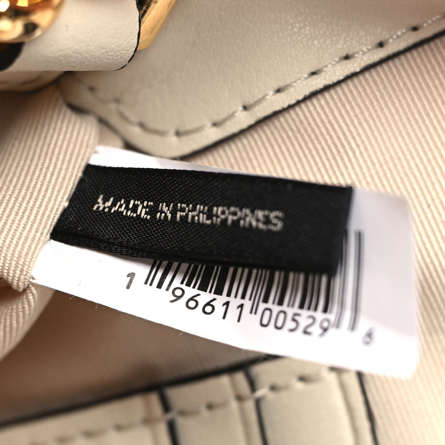 Calfskin Mini The J Marc Shoulder Bag Cloud White