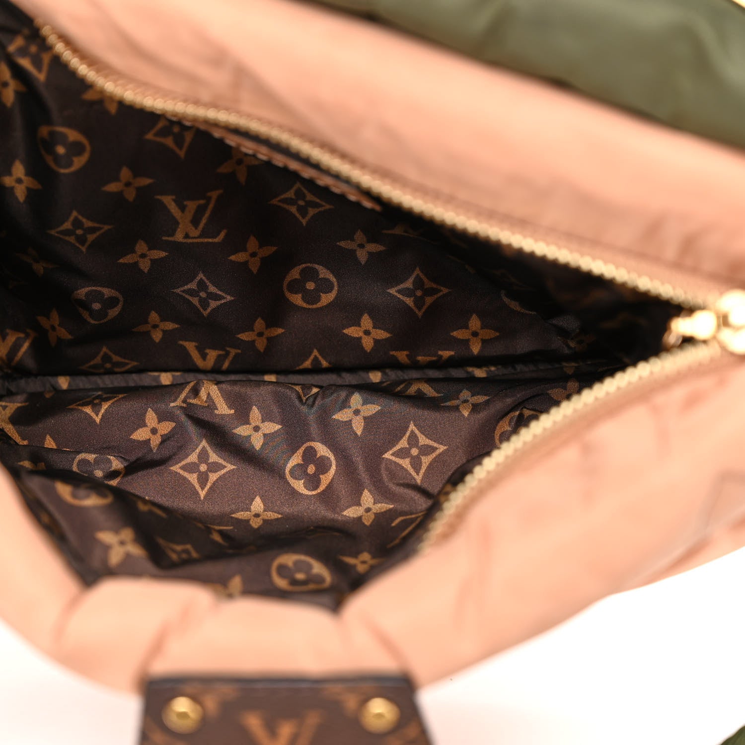 Louis Vuitton Econyl Monogram Pillow Maxi Multi Pochette Accessories Kaki Beige 6 of 12