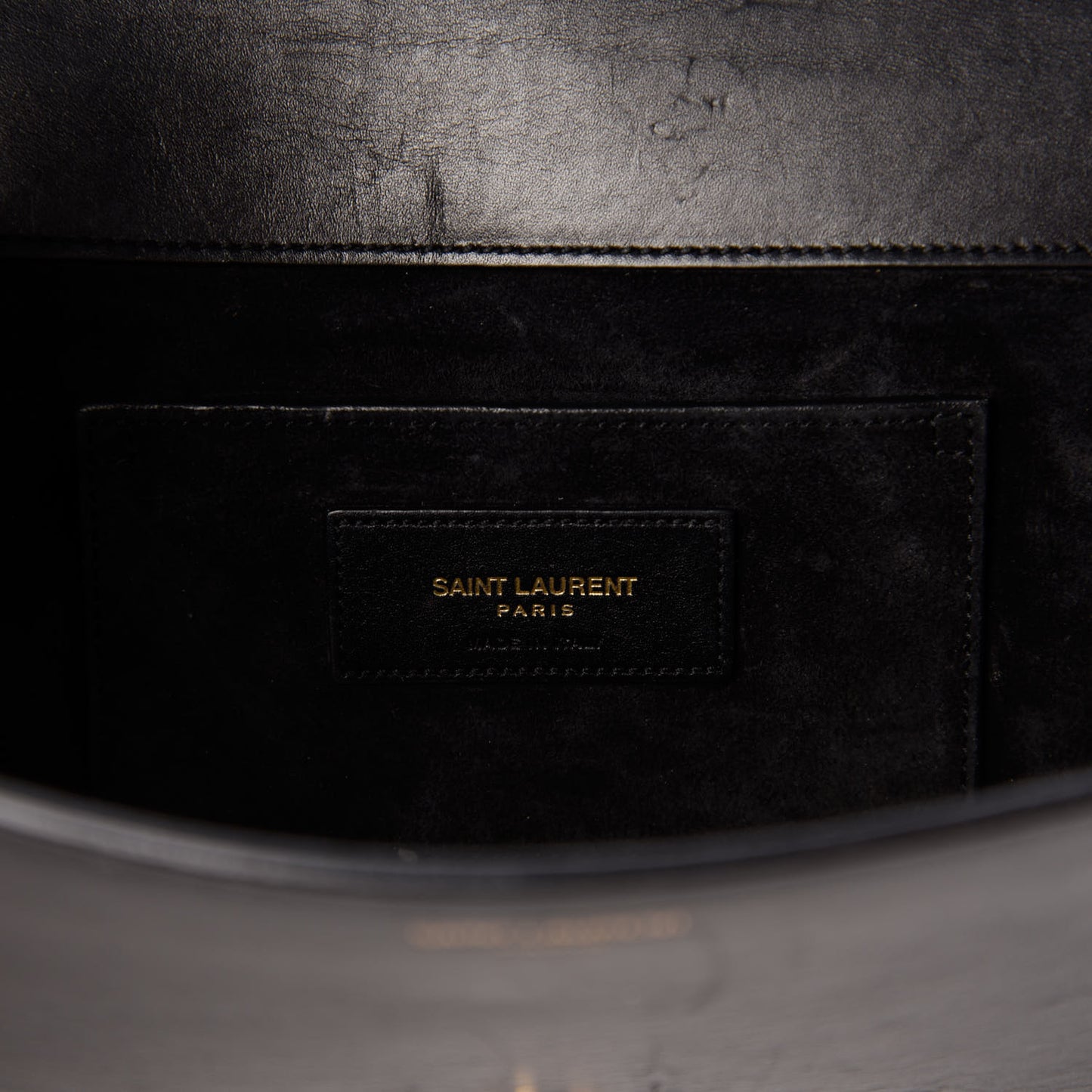 Calfskin Monogram Small Dylan Shoulder Bag Black