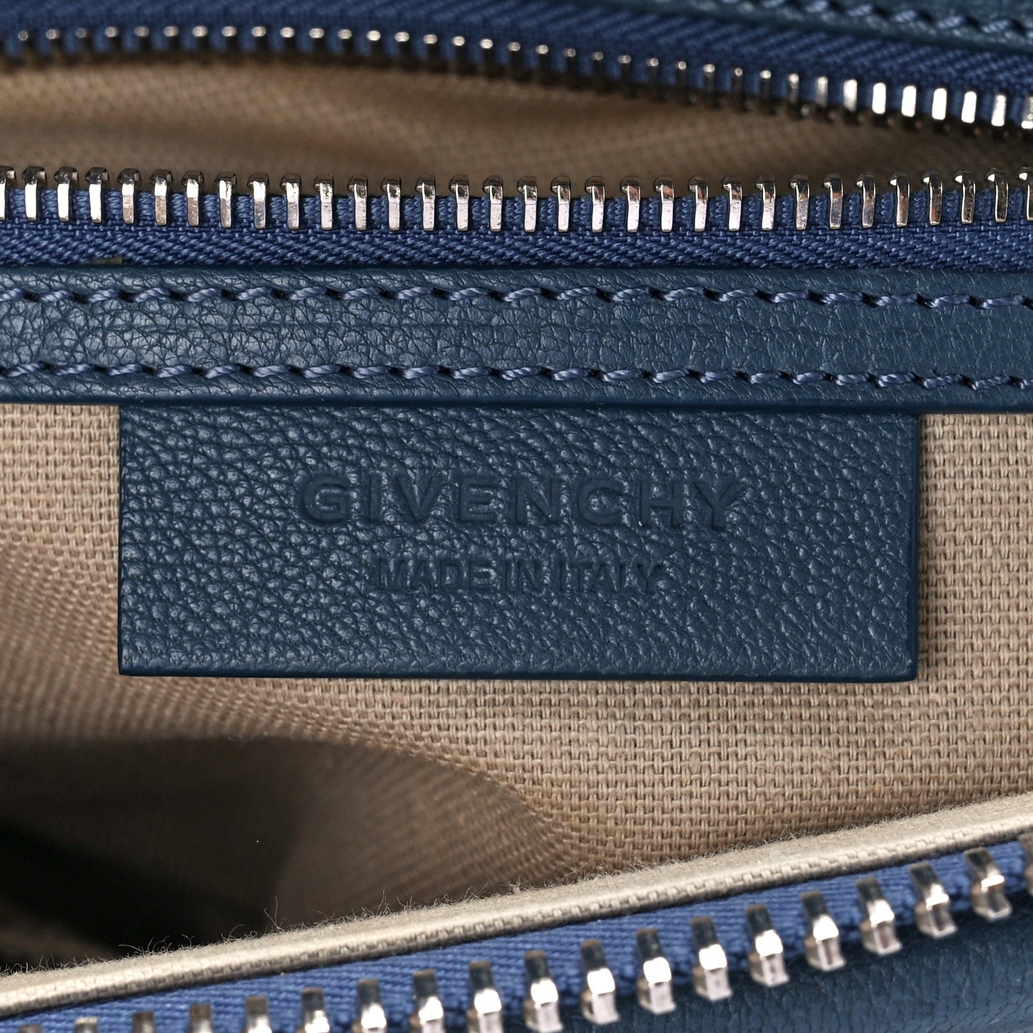 Givenchy Sugar Goatskin Small Antigona Peacock Blue 5 of 10