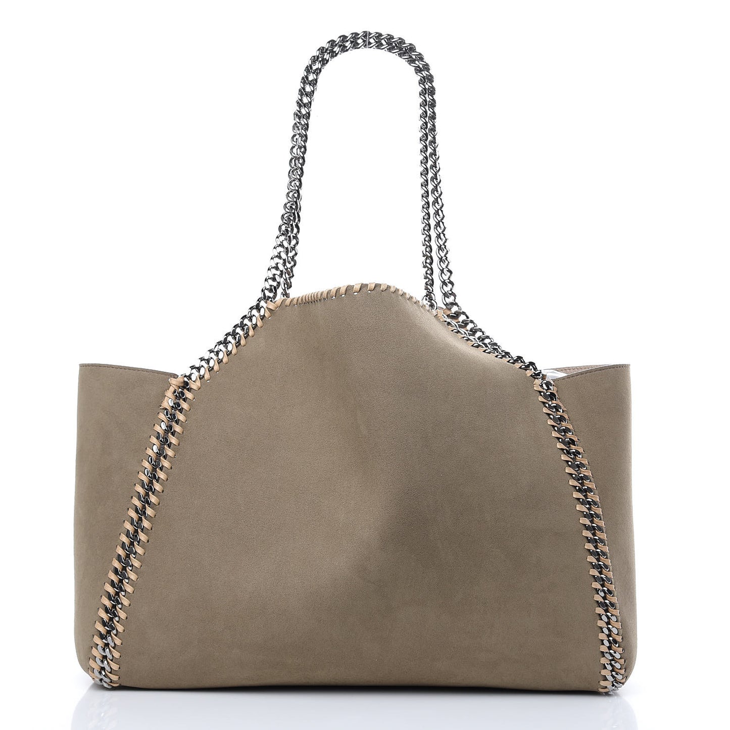 Shaggy Deer Falabella Reversible Tote Clotted Cream