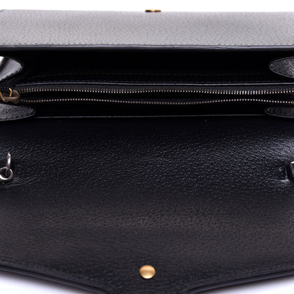 Gucci Calfskin Web Mini Dionysus Chain Wallet Black 10 of 13
