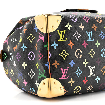 Louis Vuitton Monogram Multicolor Speedy 30 Black 9 of 18