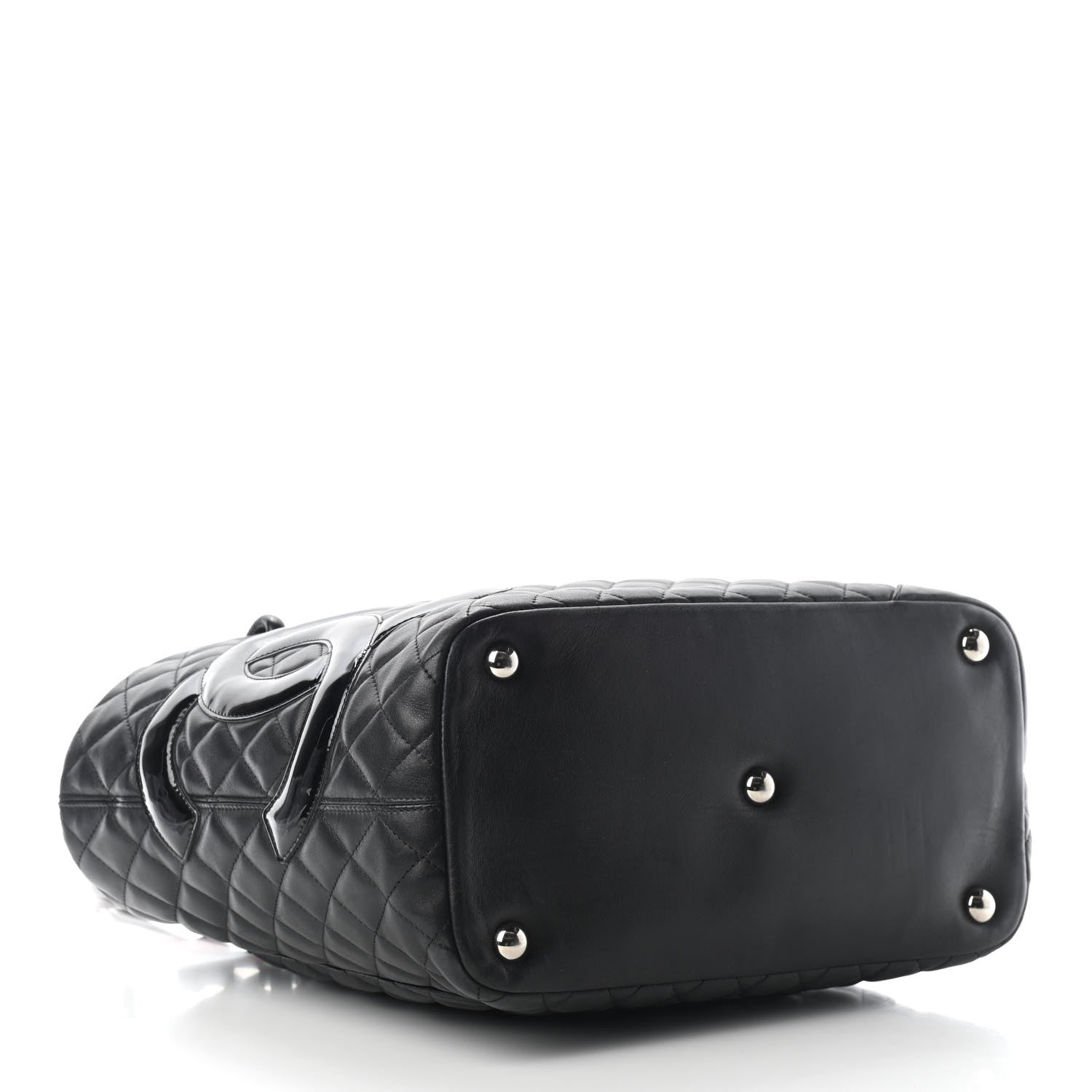 Chanel Calfskin Quilted Large Cambon Tote Black 4 of 9