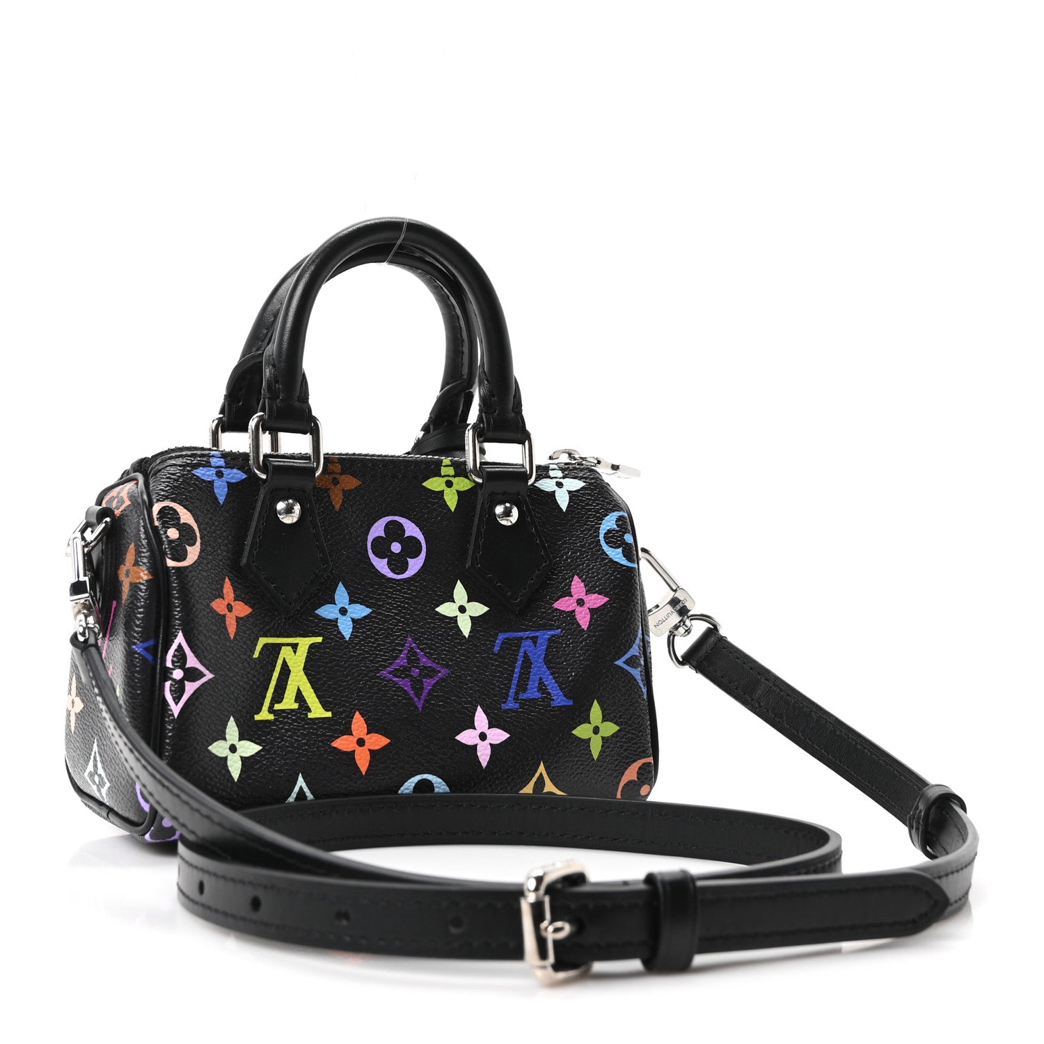 Louis Vuitton LV x TM Monogram Multicolor Nano Speedy Black
