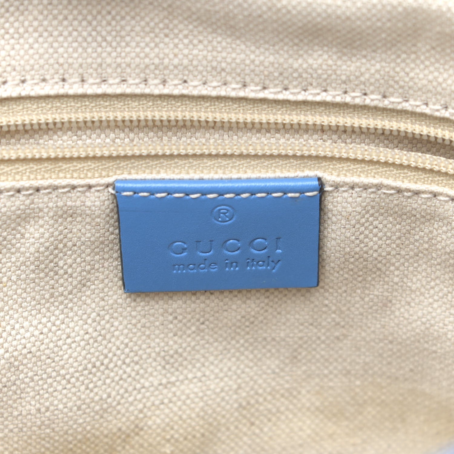Gucci Monogram Medium Sukey Tote Blue 8 of 19