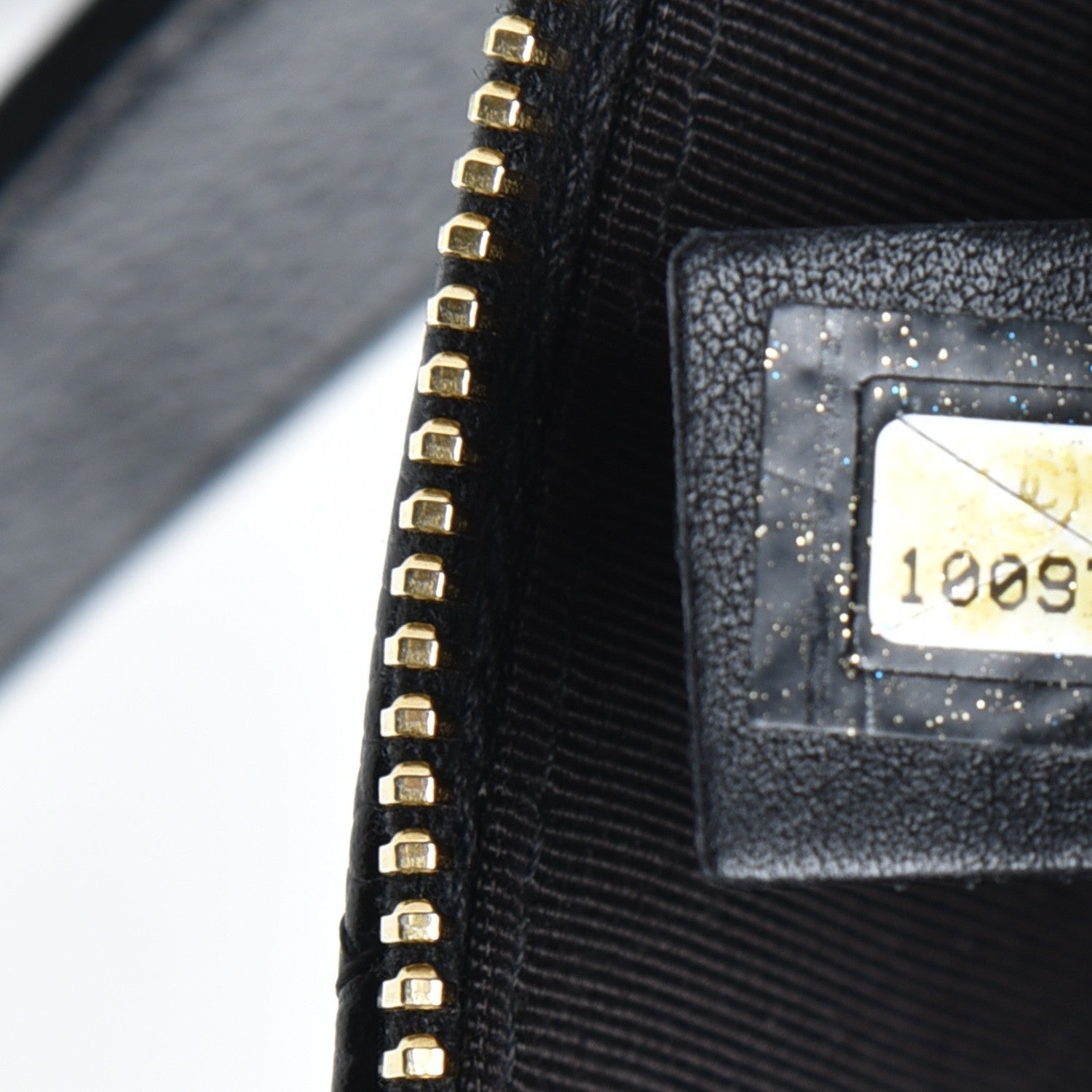 Chanel Caviar Quilted Pochette Black 7 of 8