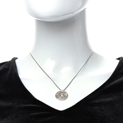 David Yurman Sterling Silver 18K Yellow Gold Round Rope Pendant Necklace 2 of 5