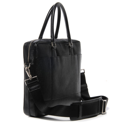 Prada Saffiano Travel Briefcase Nero Black 3 of 7