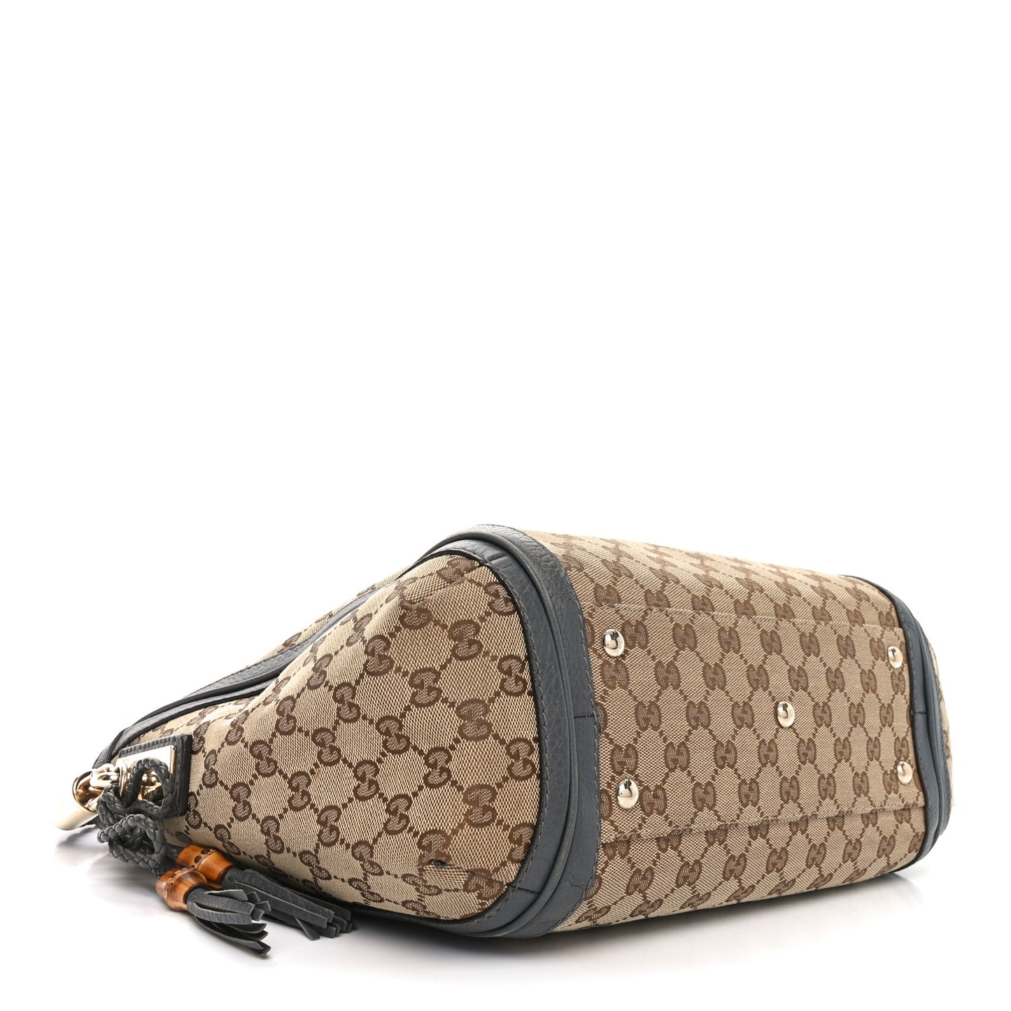 Monogram Medium Bella Hobo Grey