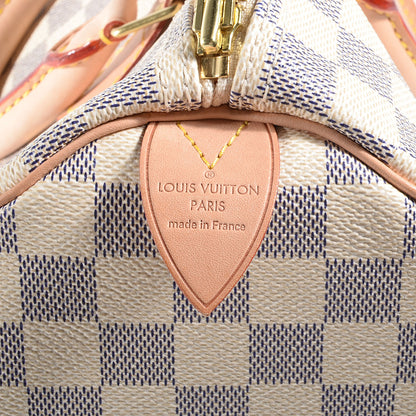 Louis Vuitton Damier Azur Speedy 35 7 of 7