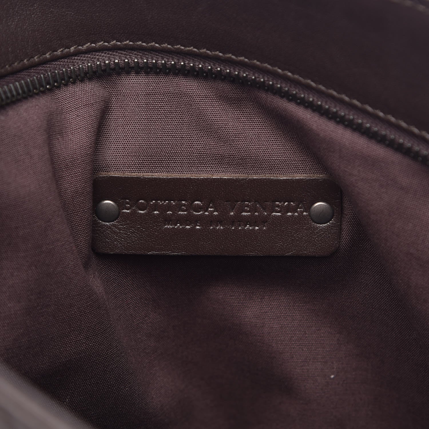Bottega Veneta Nappa Intrecciato VN Crossbody Messenger Bag Ebano 6 of 8