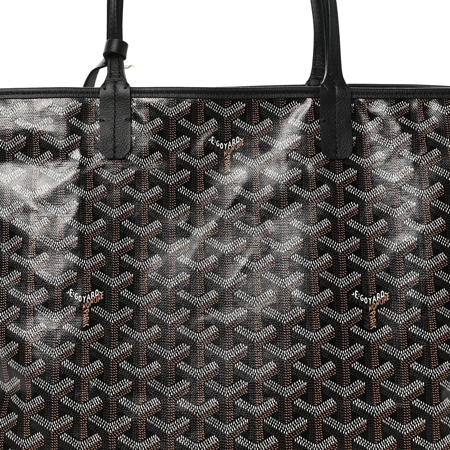 Goyard Goyardine Saint Louis PM Black 7 of 11
