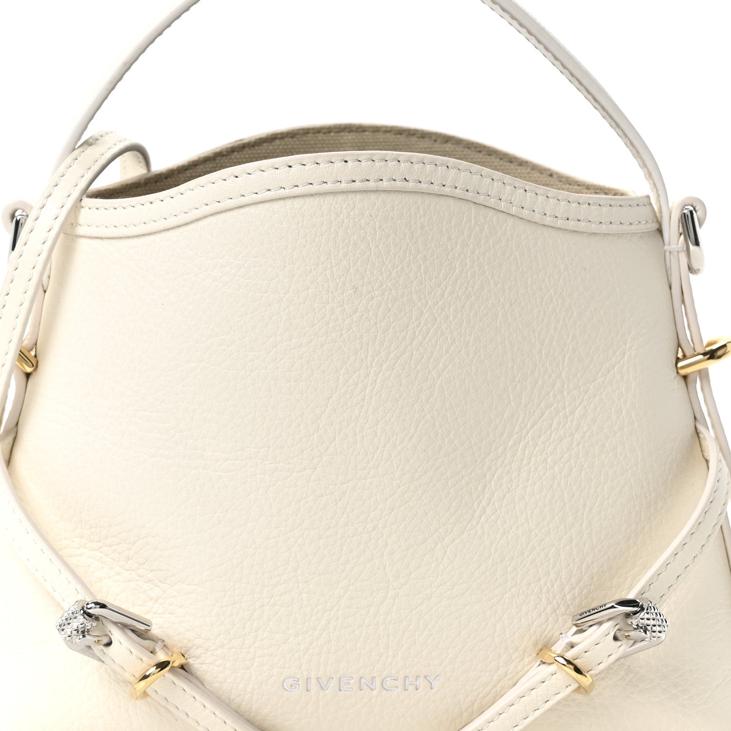 Givenchy Calfskin Nano Voyou Bag White 8 of 10