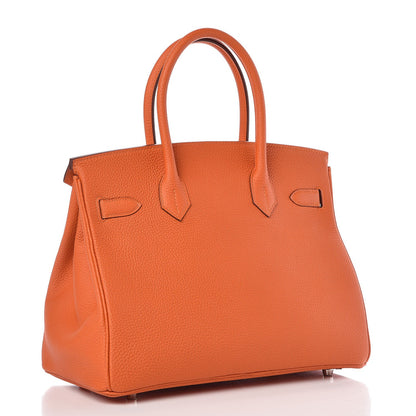 Hermes Togo Birkin 30 Feu 3 of 34
