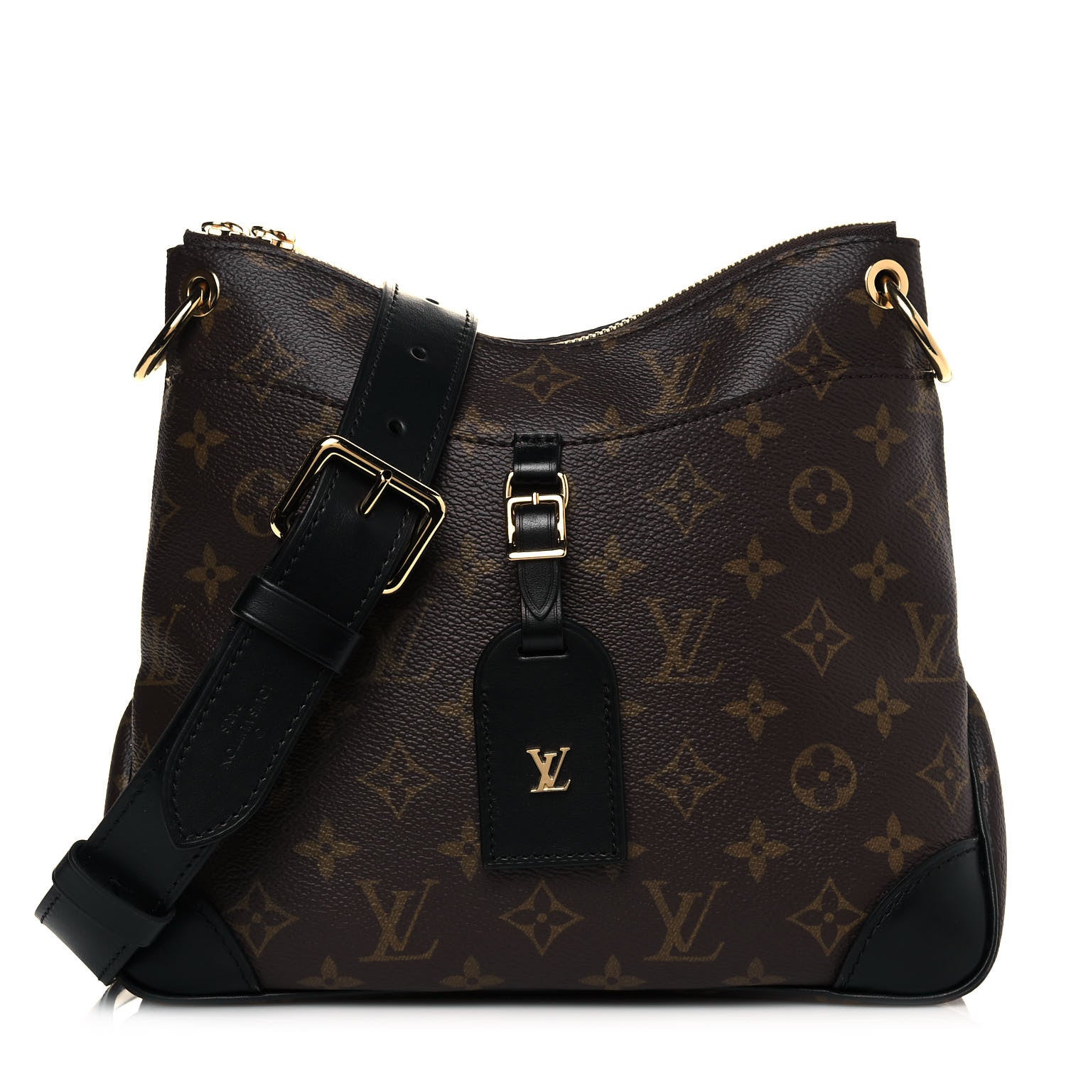 Louis Vuitton Monogram Odeon PM Black 1 of 11