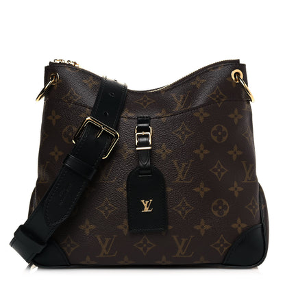 Louis Vuitton Monogram Odeon PM Black 1 of 11
