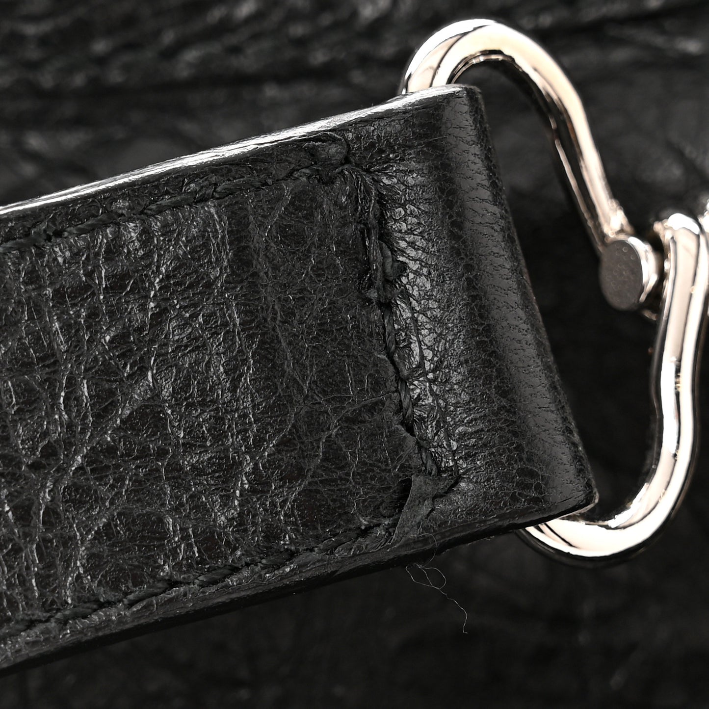 Agneau Giant 12 Silver Hardware City Black