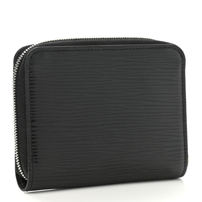 Louis Vuitton Epi Zippy Coin Purse Black 3 of 6